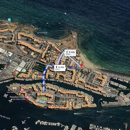 Apartman Cap Vue Port Pools Tennis Loggia Wifi Clim