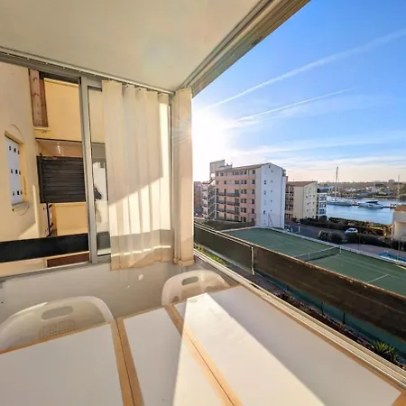 Cap Vue Port Pools Tennis Loggia Wifi Clim Apartman Agde