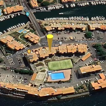 Apartman Cap Vue Port Pools Tennis Loggia Wifi Clim