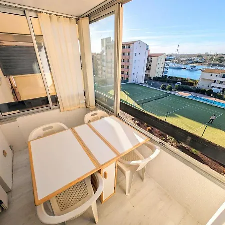 Cap Vue Port Pools Tennis Loggia Wifi Clim Agde