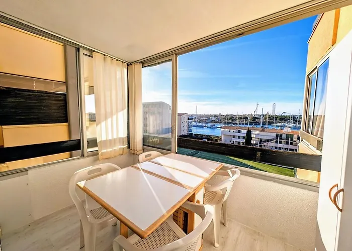 Cap Vue Port Pools Tennis Loggia Wifi Clim Appartamento