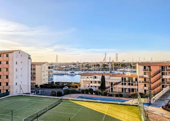 Cap Vue Port Pools Tennis Loggia Wifi Clim