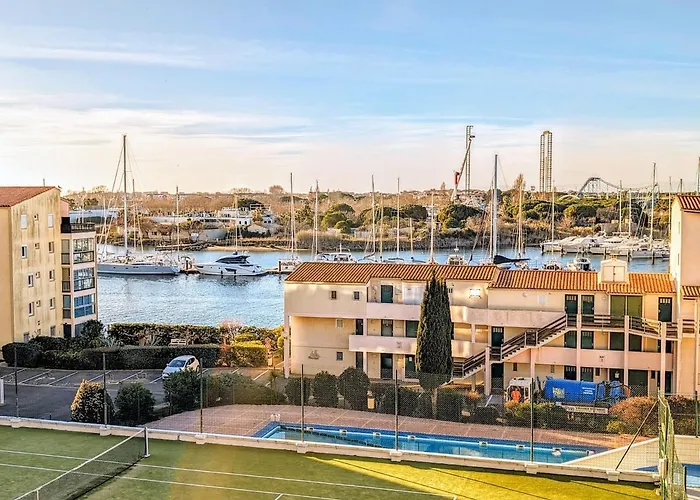 Cap Vue Port Pools Tennis Loggia Wifi Clim *