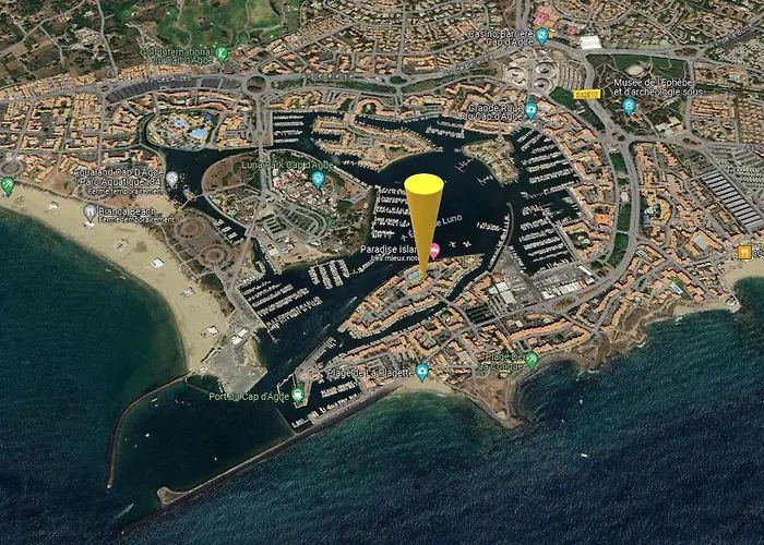 Cap Vue Port Pools Tennis Loggia Wifi Clim Appartamento *